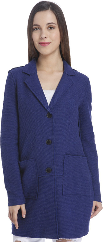 Vero Moda 70%UK Fibres30%Wool Solid Coat Vero Moda 70%UK Fibres30%Wool Solid Coat