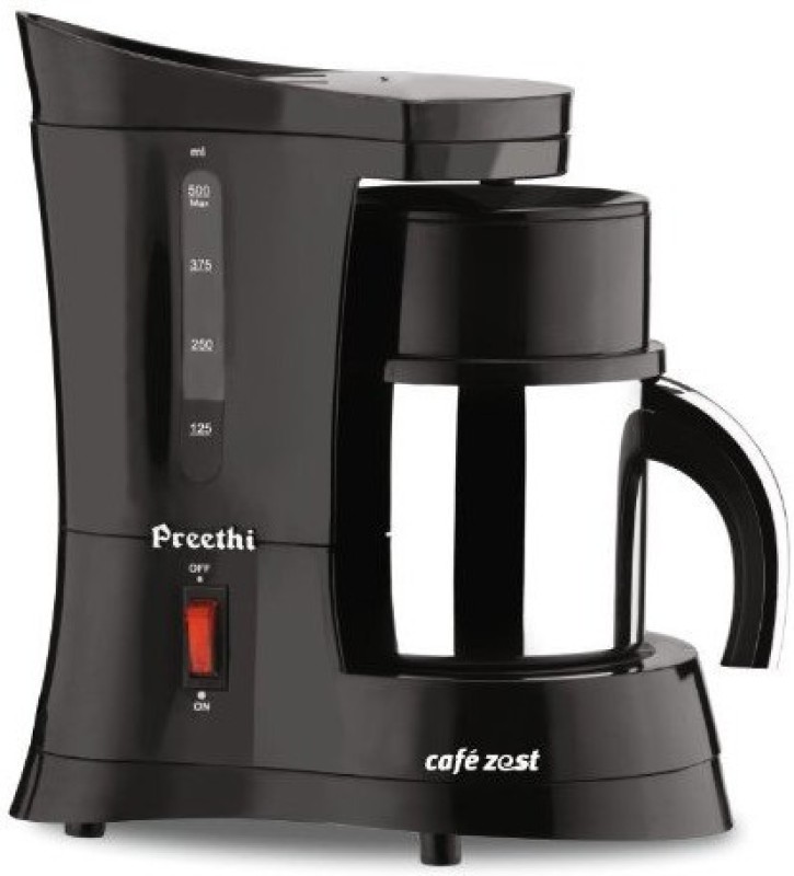 Preethi Cafe Zest CM 210 10 Cups Coffee Maker(Black)