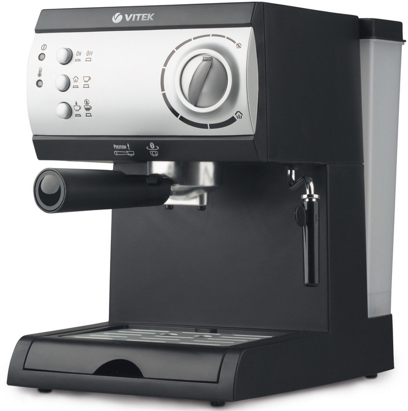 VITEK VT-1511 BK-I 15 cups Coffee Maker(Black & Silver) VITEK VT-1511 BK-I 15 cups Coffee Maker(Black & Silver)