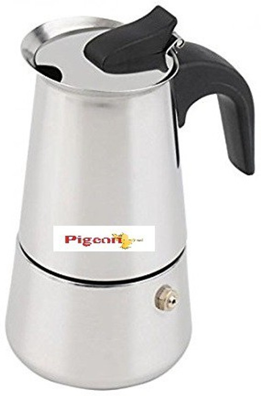 Pigeon XPRESSO COFFEE PERCULATOR 4 CUP 4 cups Coffee Maker(STEEL) Pigeon XPRESSO COFFEE PERCULATOR 4 CUP 4 cups Coffee Maker(STEEL)