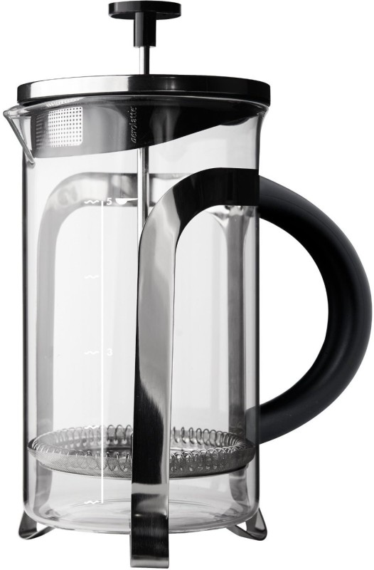 Aerolatte 5 Cup French Press 5 cups Coffee Maker(Chrome)