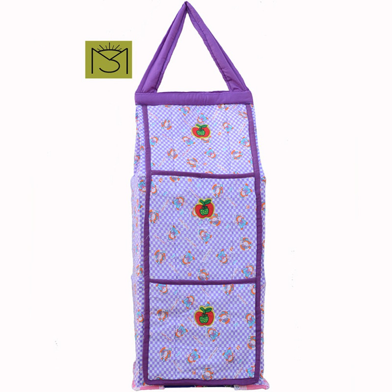 SRIM Cotton Collapsible Wardrobe(Finish Color - Purple) RS.399 (62.00% Off) - Flipkart