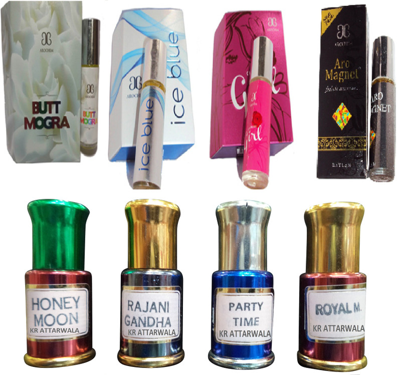 Kr Attarwala Arochem and KR attarwala se First Set Gift Set  Combo Set(Set of 8) RS.1800 (57.00% Off) - Flipkart