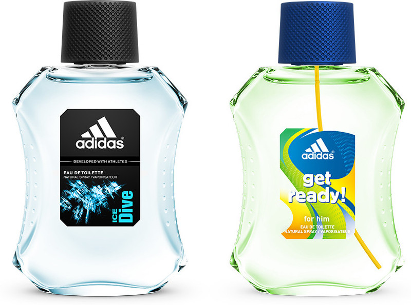 Adidas Get Ready & Ice Dive Gift Set Combo Set(Set of 2)