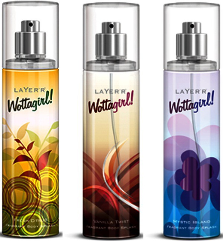 LAYER'R Wottagirl - Mystic Island, Secret Crush, Vanilla Twist Combo Set(Set of 3)