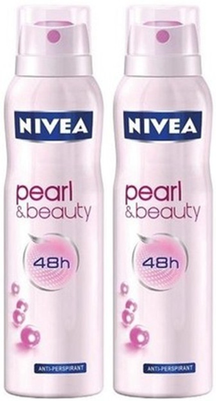 NIVEA Pearl and Beauty Deodorant Spray Combo Set(Set of 2)