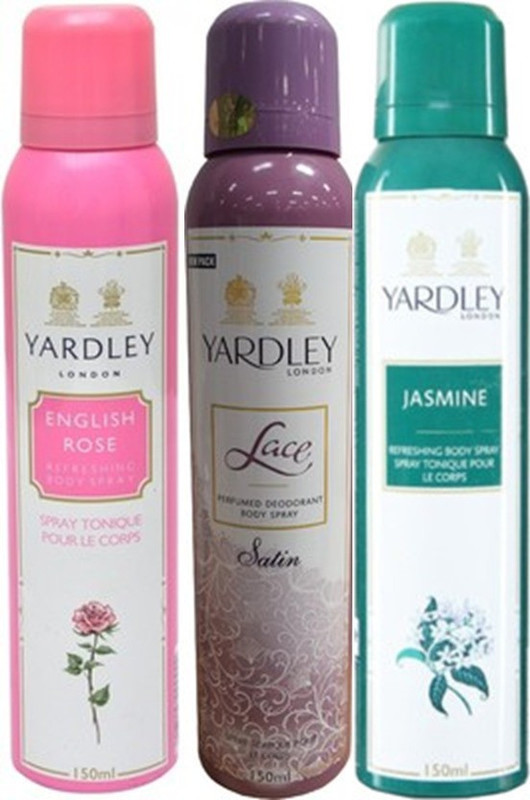 Yardley london Deodorants combo No-75 Combo Set(Set of 3)