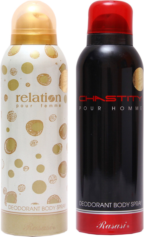 Rasasi Chastity Men::Relation Women Combo Set(Set of 2)