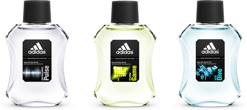 Adidas Dynamic Pulse & Ice Dive & Pure Game Gift Set Combo Set(Set of 3)