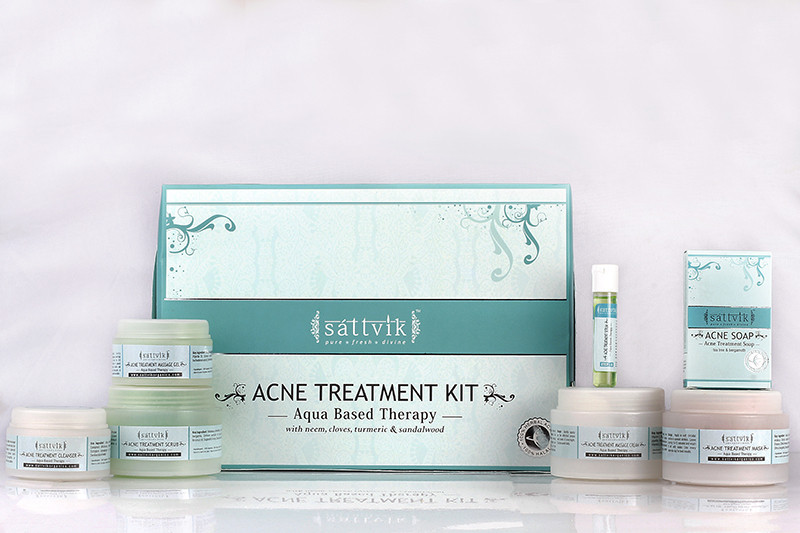 Sattvik Acne Treatment Combo Plus(Set of 7)