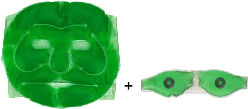 Lavelle Pharma 1 Aloe vera gel face and eye mask(Set of 2)