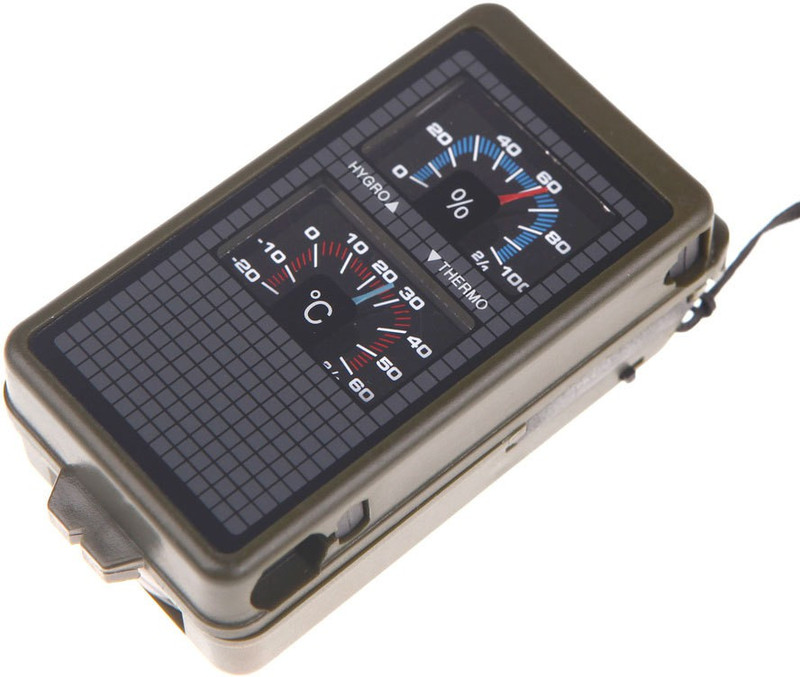 JM Multi Function Flashlight Compass(Green)