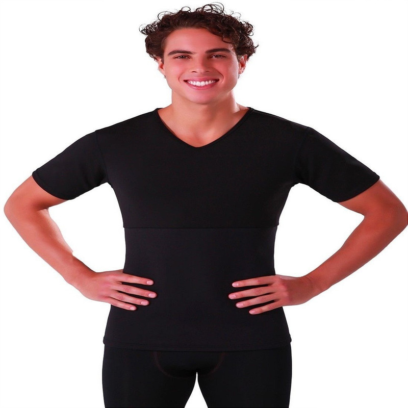 Being Trendy Sweat Plus™ Neoprene Slimming Body Weight Loss Exercise Men Compression(Black Half Sleeve) Being Trendy Sweat Plus™ Neoprene Slimming Body Weight Loss Exercise Men Compression(Black Half Sleeve)