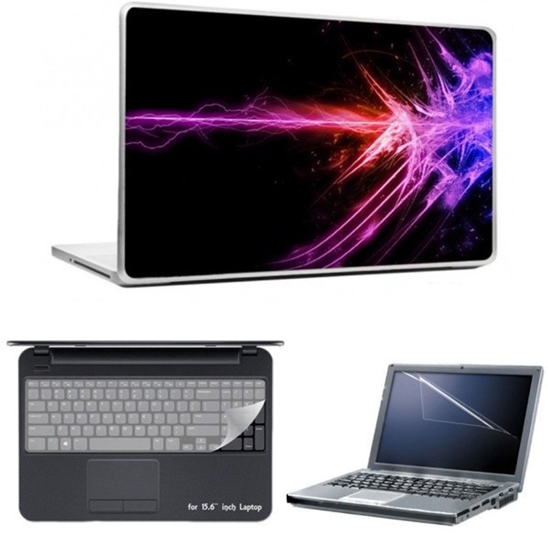 Skin Yard Modern Abstract Art Painting Laptop Skins with Laptop Screen Guard & Laptop Keyguard -15.6 Inch Combo Set