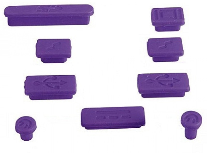 FUTABA USB Anti Dust Plug Combo Set(Purple)