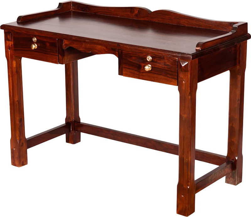 Induscraft Solid Wood Computer Desk(Straight, Finish Color - Brown) RS.16046 (41.00% Off) - Flipkart