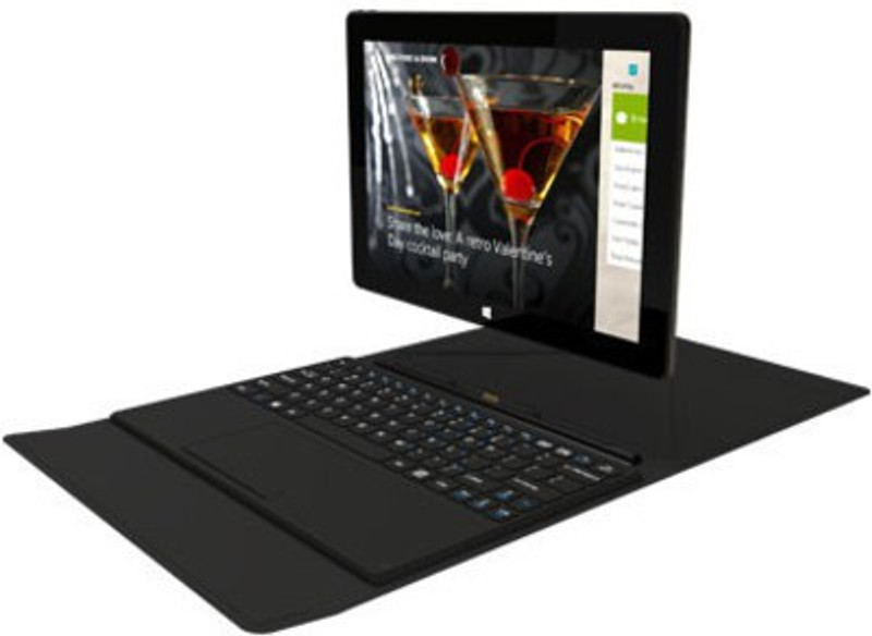 Notion Ink Cain 10 CN89553G (Intel 2-in-1 Detachable Laptop) (Atom Quad Core/ 2GB/ 32GB/ Win8.1/Touch)(10.1 inch, Metallic Grey, 0.635 kg)