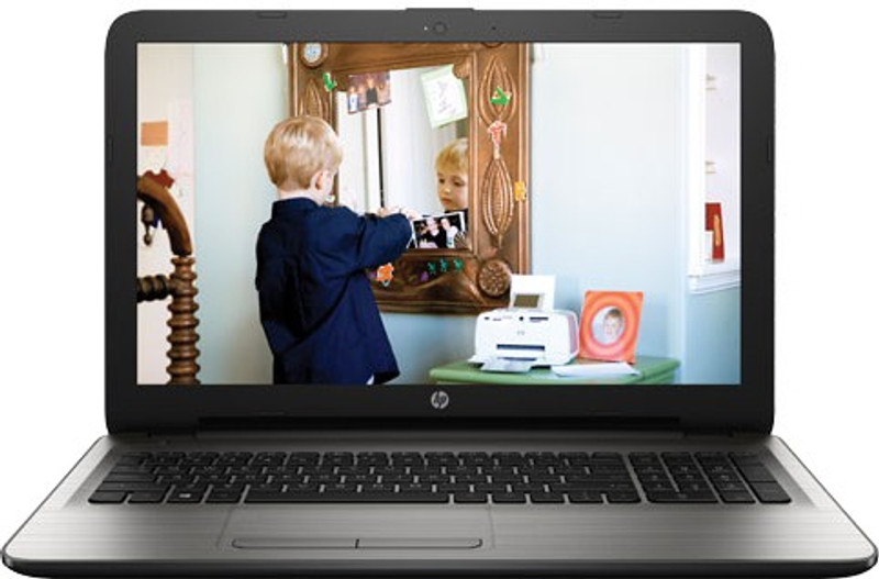 HP Core i3 5th Gen - (4 GB/1 TB HDD/Windows 10 Home/2 GB Graphics) 15-AY004TX Laptop(15.6 inch, Silver, 2.19 kg, With MS Office)