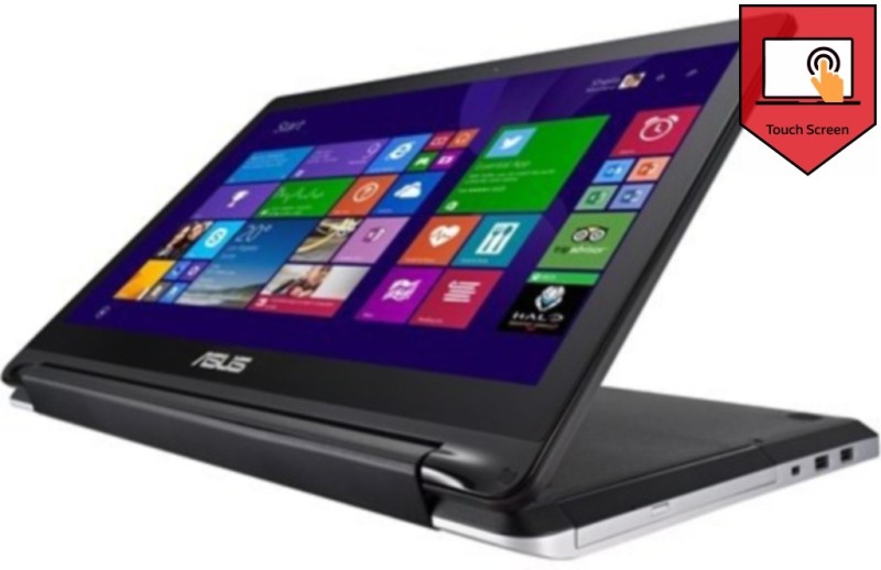 Asus Transformer Flip Touch Series Core i3 4th Gen - (4 GB/1 TB HDD/Windows 8.1/2 GB Graphics) TP550LD-CJ086H Laptop(15.6 inch, Black, 2.6 kg)