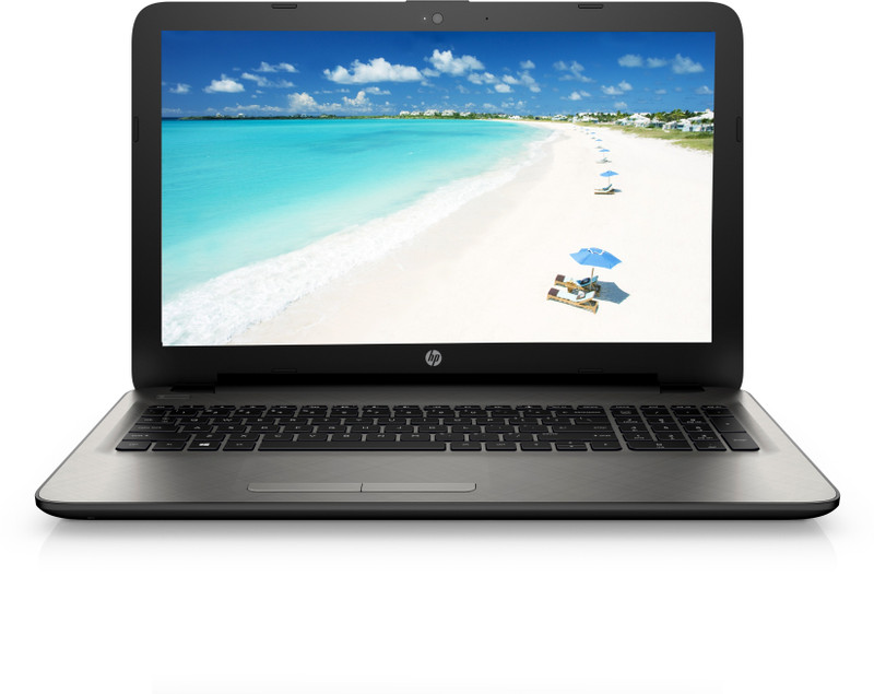 HP APU Quad Core A8 6th Gen - (4 GB/1 TB HDD/DOS/2 GB Graphics) 15-af008AX Laptop(15.6 inch, Turbo SIlver Color With Diamond & Cross Brush Pattern, 2.19 kg)