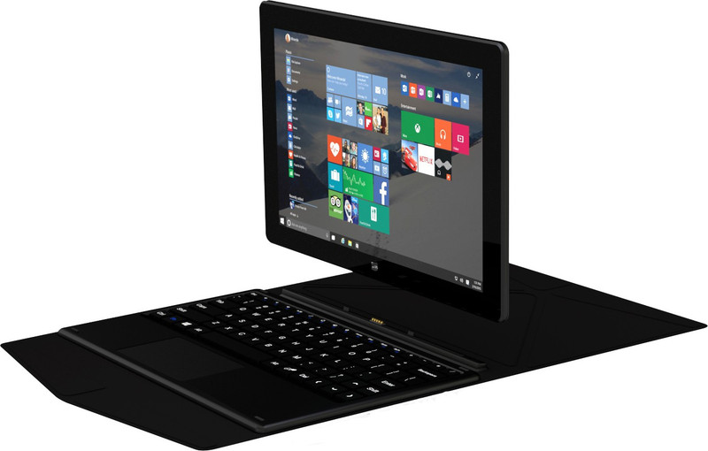 Notion Ink Atom Quad Core - (2 GB/64 GB EMMC Storage/Windows 10) CN89553G 2 in 1 Laptop(10.1 inch, Black)