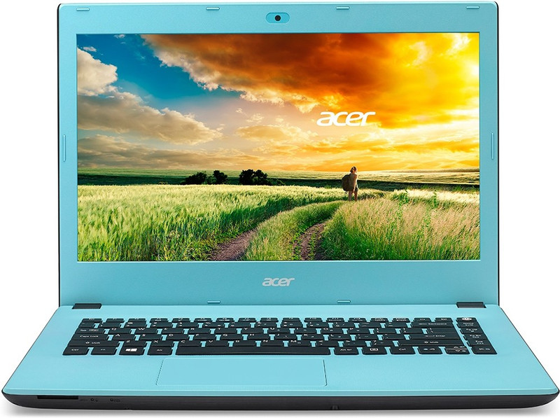 Acer ASPIRE E14 Pentium Quad Core 4th Gen - (4 GB/500 GB HDD/Linux) ACER E5-432/NX.MZLSI.001 Laptop(14 inch, Ocean Blue, 2.4 kg)