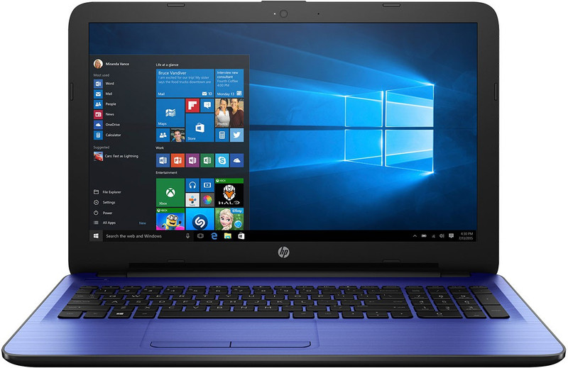 HP Core i3 6th Gen - (4 GB/1 TB HDD/Windows 10 Home) 15-ay544TU Laptop(15.6 inch, Blue, 2.19 kg)