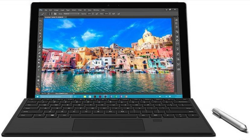 Microsoft Core M 6th Gen - (4 GB/128 GB SSD/Windows 10 Pro) Pro 4 2 in 1 Laptop(12.3 inch, Silver, 0.78 kg)