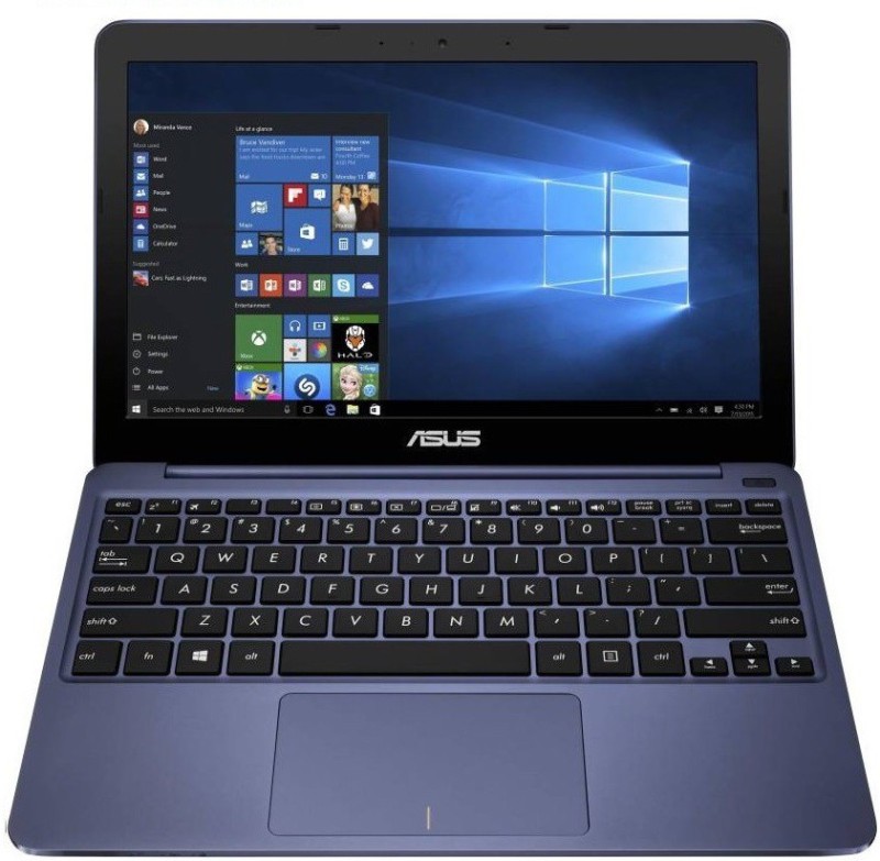 Asus EeeBook Atom - (2 GB/32 GB EMMC Storage/Windows 10 Home) E200HA-FD0004TS Laptop(11.6 inch, Dark Blue, 0.98 kg)