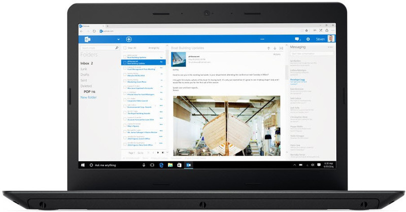 Lenovo Core i5 7th Gen - (4 GB/1 TB HDD/Windows 10 Home) Thinkpad Edge Laptop(14 inch, Black)