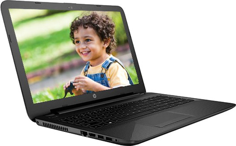 HP Pentium Dual Core 5th Gen - (4 GB/1 TB HDD/Windows 10 Home) 15-ac173TU Laptop(15.6 inch, Jack Black Color With Textured Diamond Pattern)