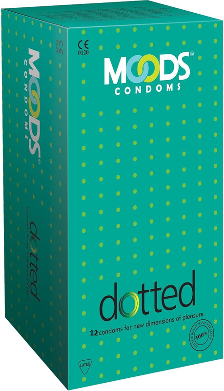 MOODS Dotted All-Round Pleasure Get Dotty Get Naughty Condom(12 Sheets)