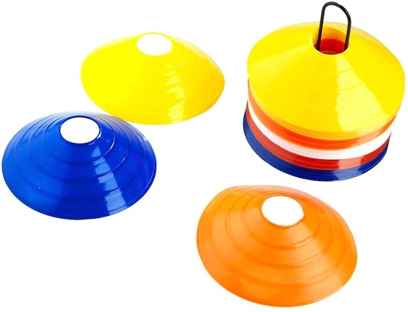 Sahni Sports Space Marker Pack of 40(Red, Yellow, Blue, White, Orange, Green)
