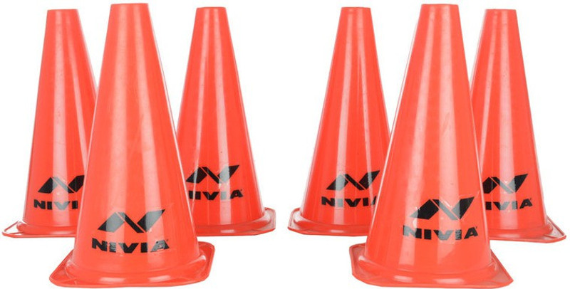 Nivia Cone Marker Pack of 6(Red, Yellow)