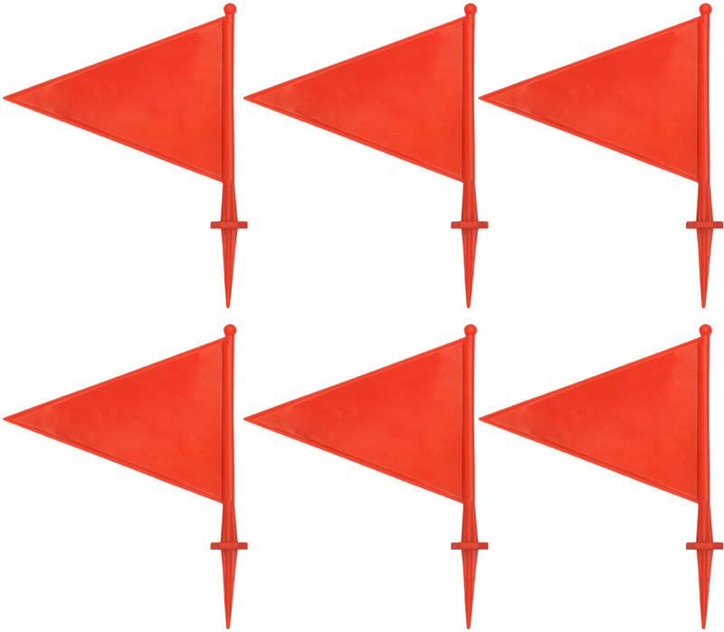 GSI Flat Marker Pack of 6(Red)