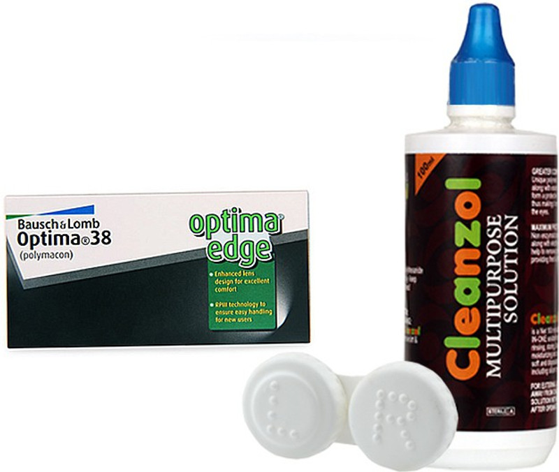 Bausch & Lomb Optima38 with LensCareKit By VisionsIndia Yearly(-0.75, Contact Lenses, Pack of 1) Bausch & Lomb Optima38 with LensCareKit By VisionsIndia Yearly(-0.75, Contact Lenses, Pack of 1)