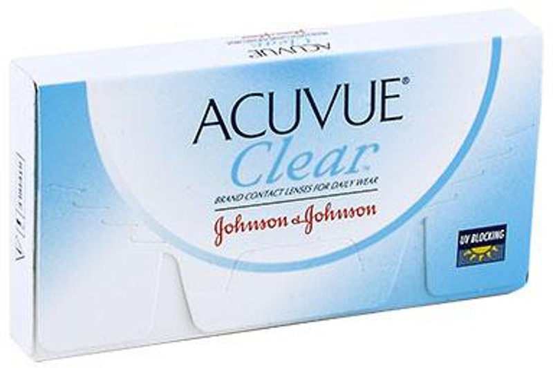 Johnson & Johnson J&J_AcuvueClear(BC-8.8)-4.75 Monthly Contact Lens(-4.75, Transparent, Pack of 6)