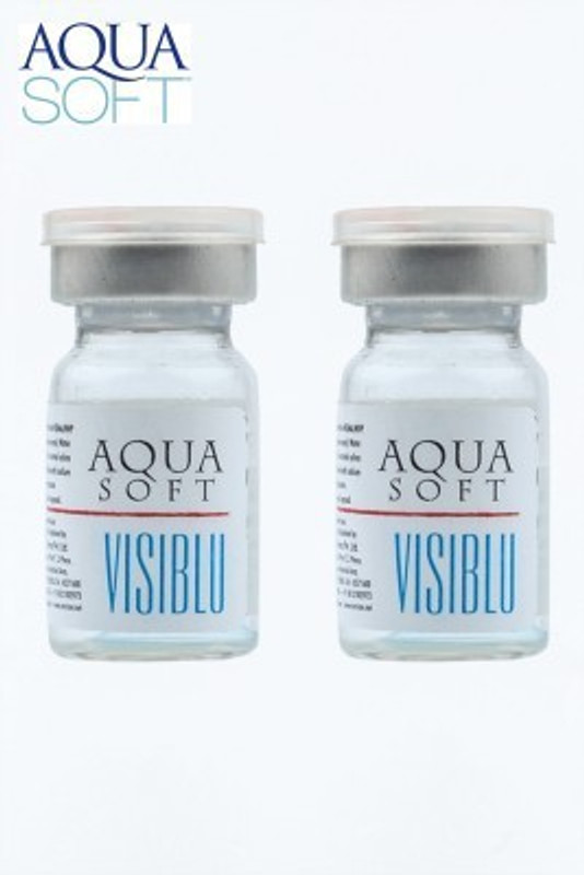 Aquasoft Visiblu With Lens Case by Visions India Yearly(-17.00, Contact Lenses, Pack of 2) Aquasoft Visiblu With Lens Case by Visions India Yearly(-17.00, Contact Lenses, Pack of 2)