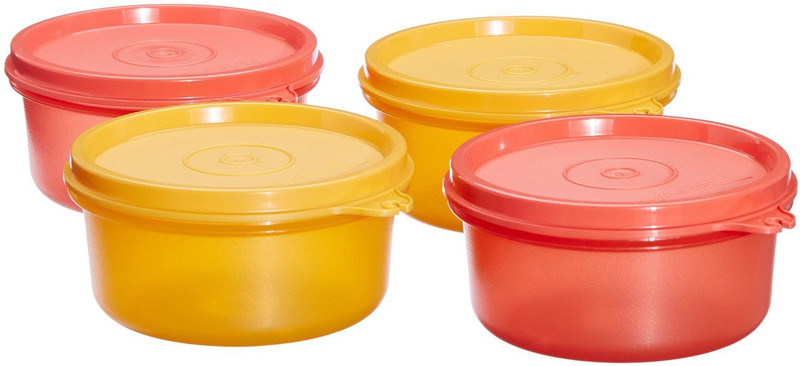 TUPPERWARE Lunch Box 4 Containers Plastic Office Lunch Box(300 ml)