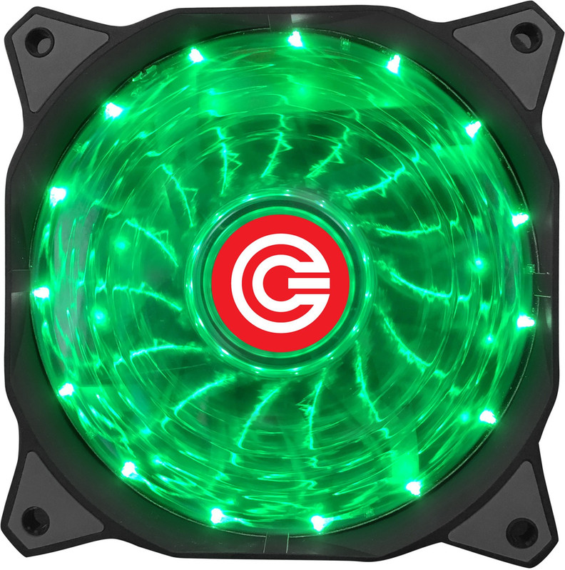 Circle CG 16XG Green LED Fan Cooler(Green)