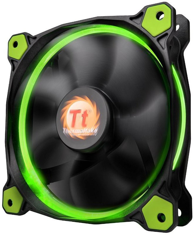 Thermaltake Riing 12 High Static Pressure LED Radiator Fan Cooler(Multicolor)