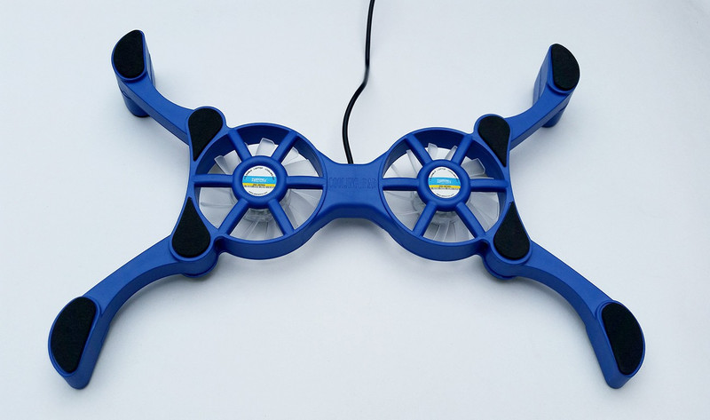 Zebronics Nc-500 2 Fan Cooling Pad(Blue)