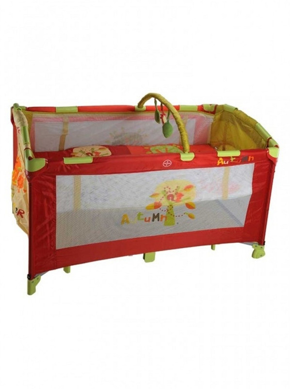 MeeMee Play Pen Cot(Red)