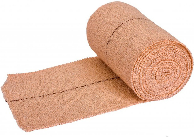 I krepp 4 Meter Stretched Length Cotton Crepe Bandage(8 cm)