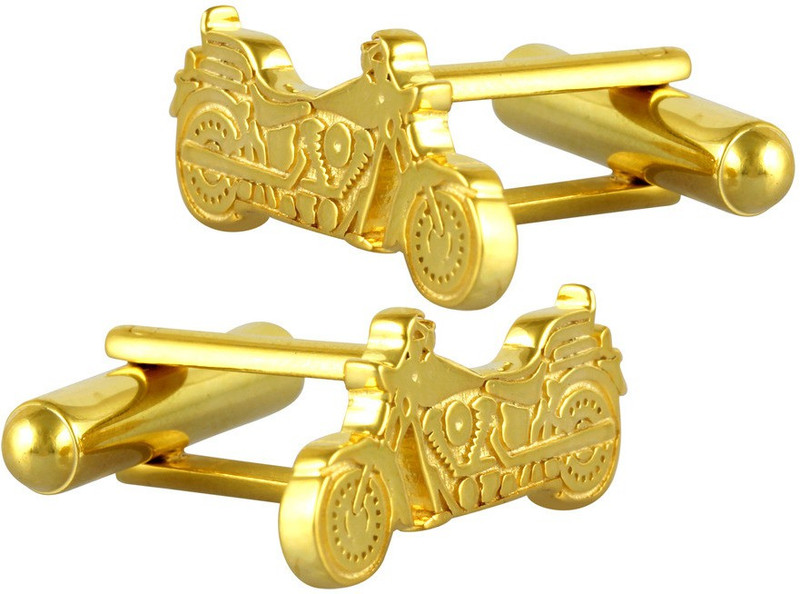 Exxotic Jewelz Brass Cufflink(Gold)