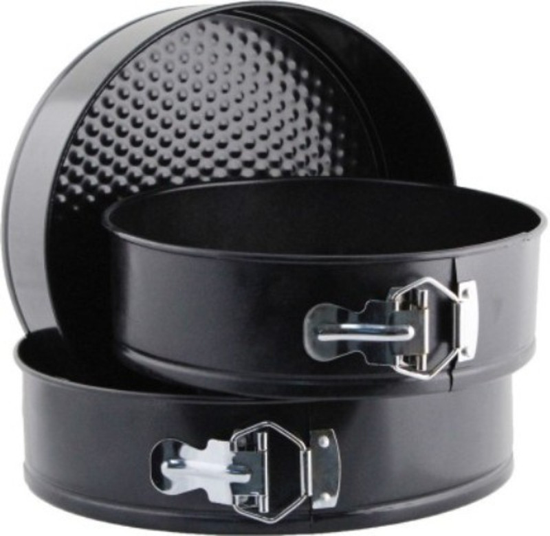 JM Cake Mould (with Adjustable Lock) Cupcake Maker(Black, Non-stick Coating)