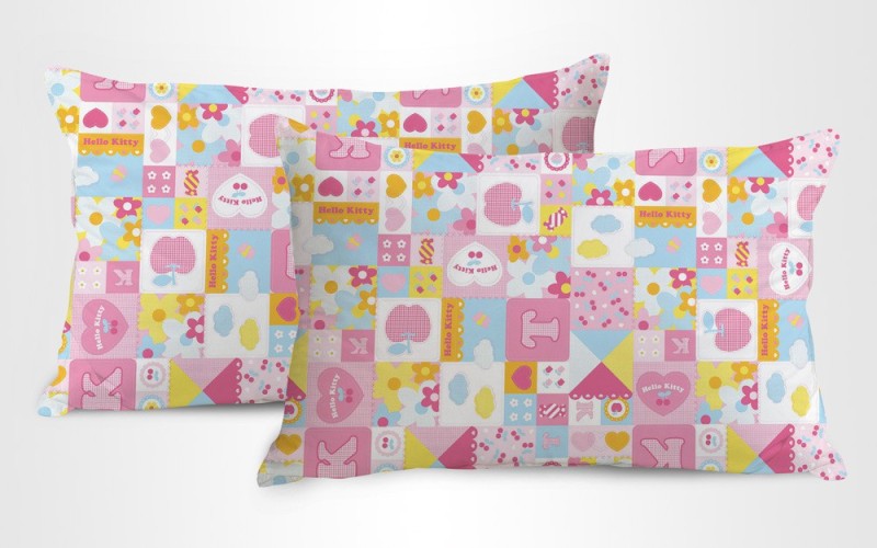 StyBuzz Printed Pillows Cover(Pack of 2, 71 cm*46 cm, Multicolor)
