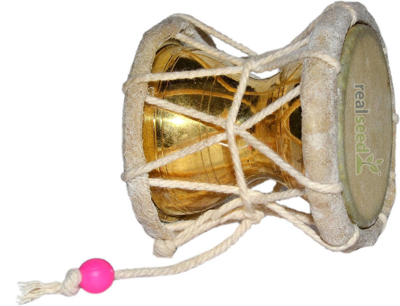 Real Seed Shiv Damru for Pooja Ghar Damaru