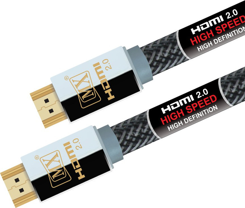 MX Hdmi 2.0 male 10 Mtrs Platinum 4K X 2K 4K@50/60 (2160p) 1536 kHz Ultra HD 3D 4D 1080p 24K Gold Plated 10 m Copper Braiding HDMI Cable(Compatible with Mobile, Laptop, Tablet, Mp3, Gaming Device, Multicolor, One Cable)