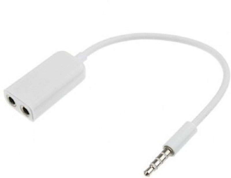 Caseus White Audio splitt Phone Converter(Android, iOS)